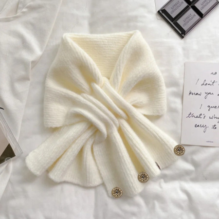 Syal Rajut Wanita Gaya Mewah Outfir Korean Style Bisa Untuk Semua Musim Dan Berbagai Acara