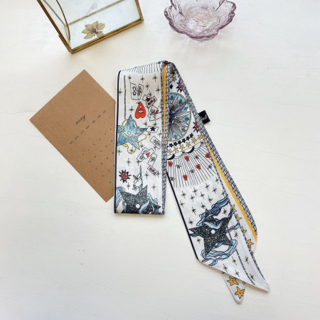 PREMIUM Multi fungsi Korea Silk Scarf Satin Syal/Bandana Korea Fashion/Ikat Rambut Korea Scarf Leher