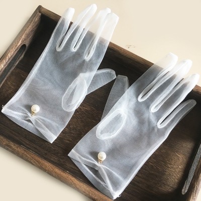 Sarung tangan Pengantin brokat/lace (bridal wedding gloves)