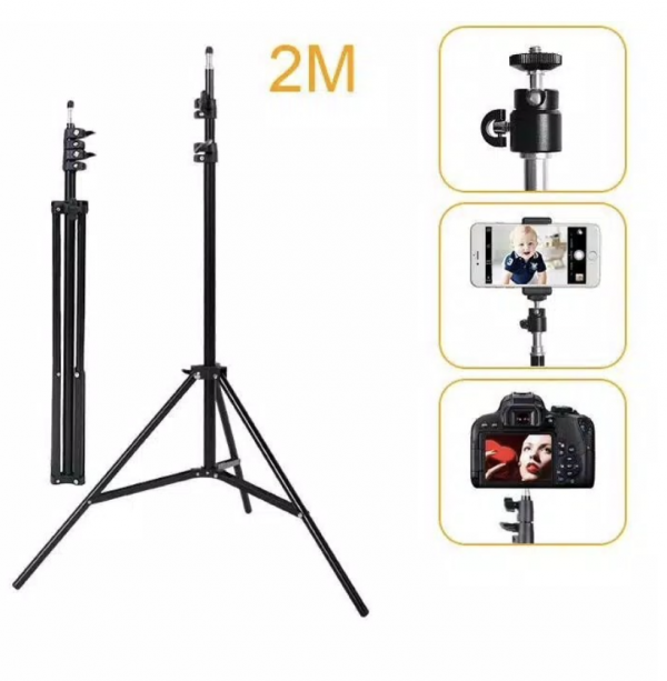 Tripod 2M - Tripod Ringlight - Tripod 2m Stand Kamera