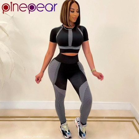 Pinepear Yoga Clothing Set Sport Suit Women Sportswear