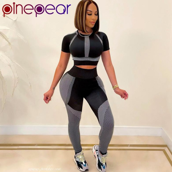 Pinepear Yoga Clothing Set Sport Suit Women Sportswear