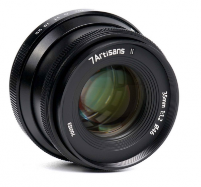 LENSA FIX 7ARTISANS 35MM F1.2 MARK II LENS CANON SONY FUJI OLYMPUS - FUJIFILM, PAKET STANDARD