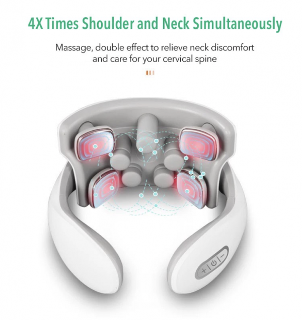 Zola Alat Terapi Pijat Leher Smart Electric Neck Massager Rechargeable