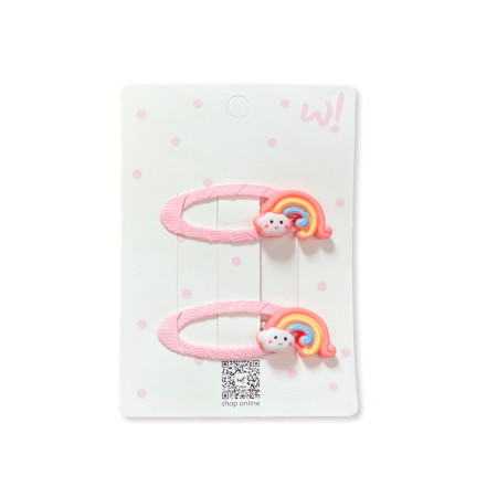 W! Accessories Jepit Tiptop Bobby Pin Kain Anak 64253300 - 01