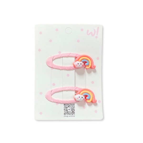 W! Accessories Jepit Tiptop Bobby Pin Kain Anak 64253300 - 01