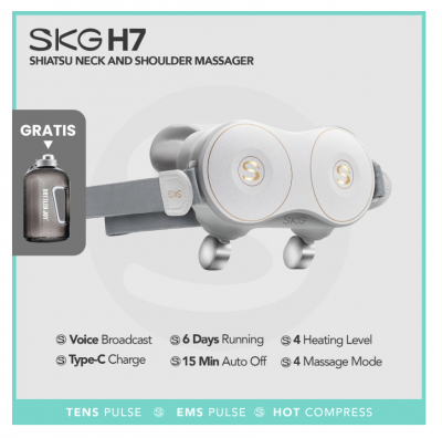 SKG H7-E Neck Massager Alat Pijat Leher & Pundak Elektrik Portable