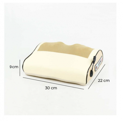 Bantal Pijat Terapi Elektrik Alat Pijat Leher Kepala + Pemanas Heater