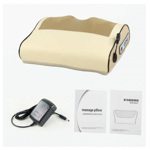 Bantal Pijat Terapi Elektrik Alat Pijat Leher Kepala + Pemanas Heater