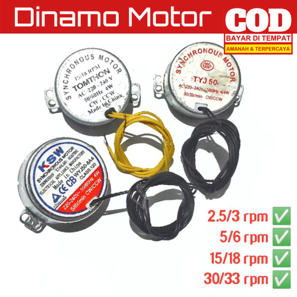 Dinamo Wrapping Joran Rod Dryer Resin Rpm Lambat - 2.5-3rpm