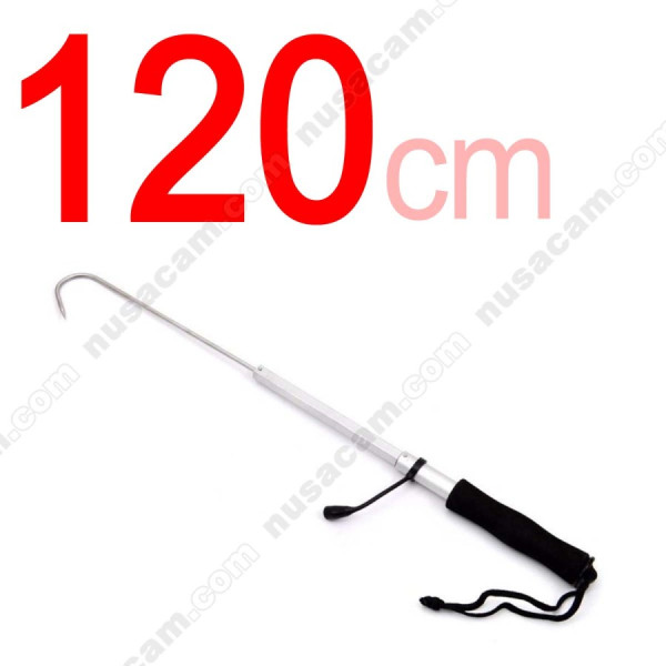 Gancu Ganco Alat Untuk Pengait Mengait Kail Ikan Stick Hook Pancing - 90cm