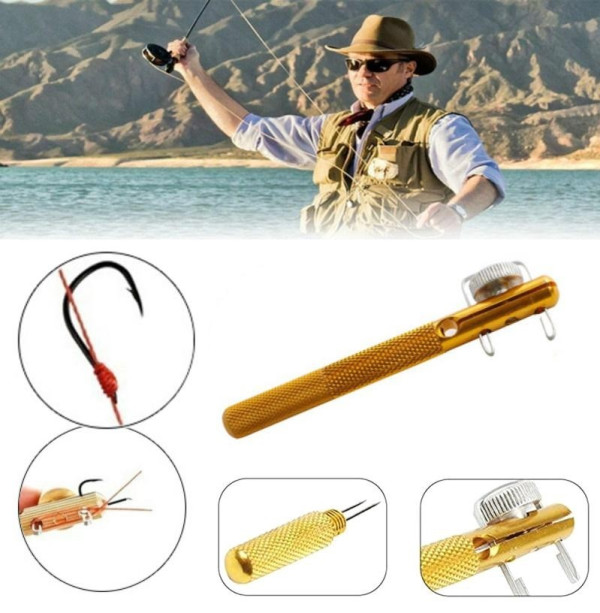 Alat Bantu Pasang kail Ikat Simpul Tali Pancing Pengikat Kail Pancing