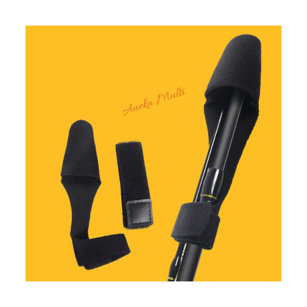Velcro velco cover pelindung sarung tali Pengikat Joran Pancing 300