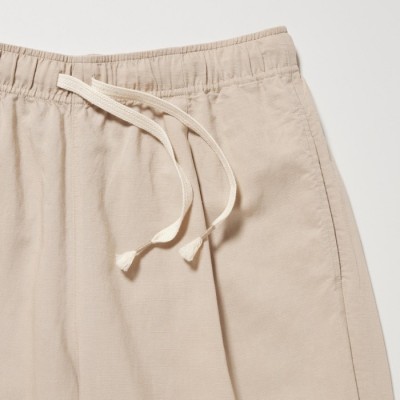 Uniqlo Celana Rileks Linen Blend