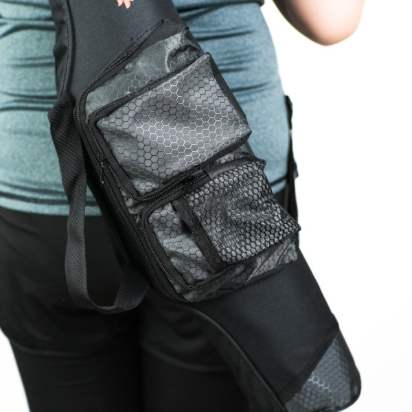 Tas Joran Pancing Semi-Hardcase Hitam Casting Galatama Jigging 120 Cm - 80 Cm