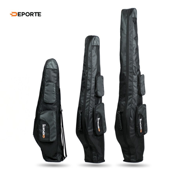 Tas Pancing Selempang Ukuran 120 cm Untuk 2-3 Set Joran Warna Hitam - 80 cm