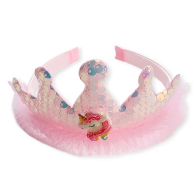 W! Accessories Bando Princess Mahkota Unicorn Ramboci 68340800 - 01
