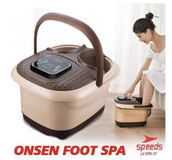 Speeds alat pijat elektrik portable foot massage onsen foot spa