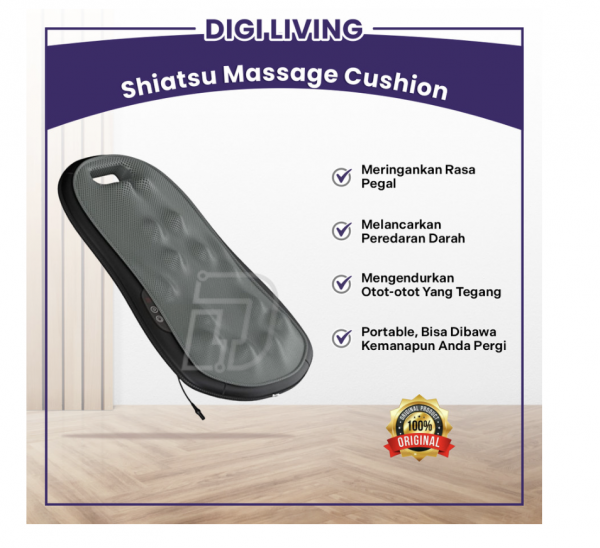Body Electric Shiatsu Massage Cushion - Bantal Pijat Elektrik