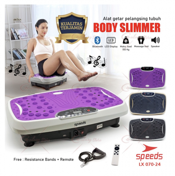 Alat Pijat Elektrik Body Slimmer Alat Pelangsing Perut SPEEDS 070-24 - -22 PINK
