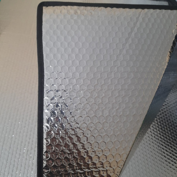 matras alumunium doble foil/matras doble side camping ukuran 120x180 - 60x180