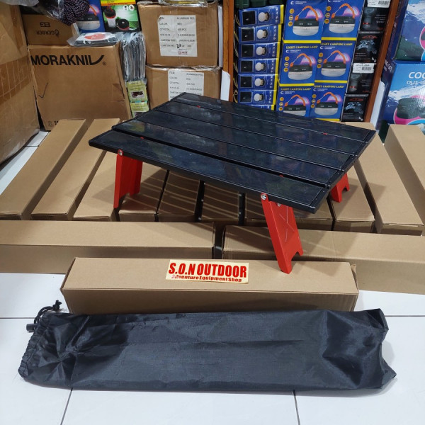 meja lipat mini portable camping kemping