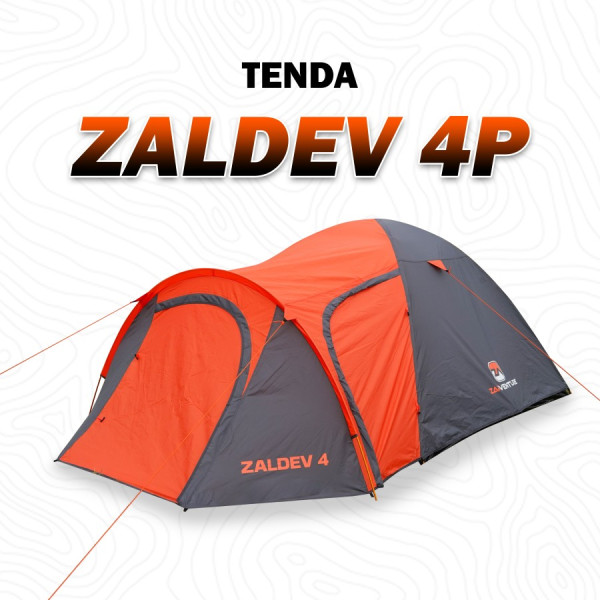 Zarventure Tenda Camping Zaldev 4 Kapasitas 4 orang