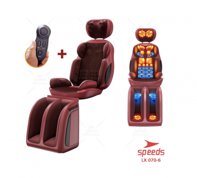 Kursi Pijat Elektrik Kursi Pijat Mobile Alat Pijat Elektrik 070-5 - KrsiPjt-6 Merah