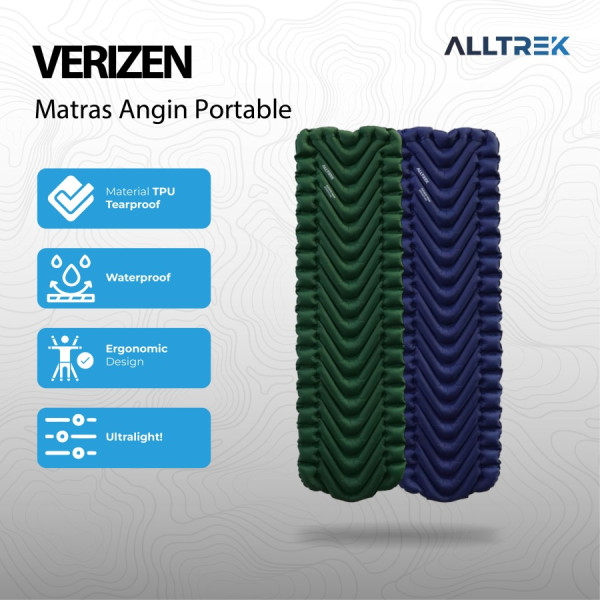 ALLTREK Sleeping Pad VERIZEN Matras Angin Camping Hiking Ultraligh