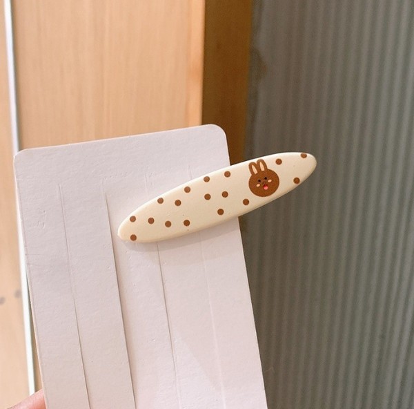 IK162 Jepit Rambut Anak dan Wanita Bear and Cat Hair Accessories - rabbit dot