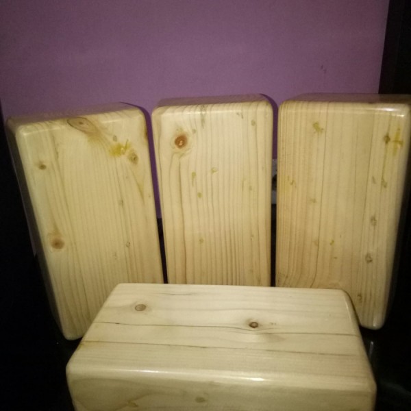YOGA BLOCK/BALOK KAYU/WOOD SOLID/BALOK YOGA KAYU