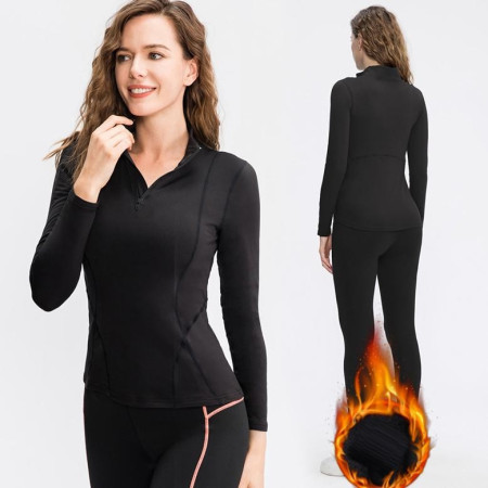 New Woman Fitness Suit Sport Set Leggings For Womens Clothing Therm