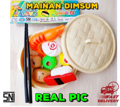 Mainan Dimsum Sushi Bakpao Siomai - Set