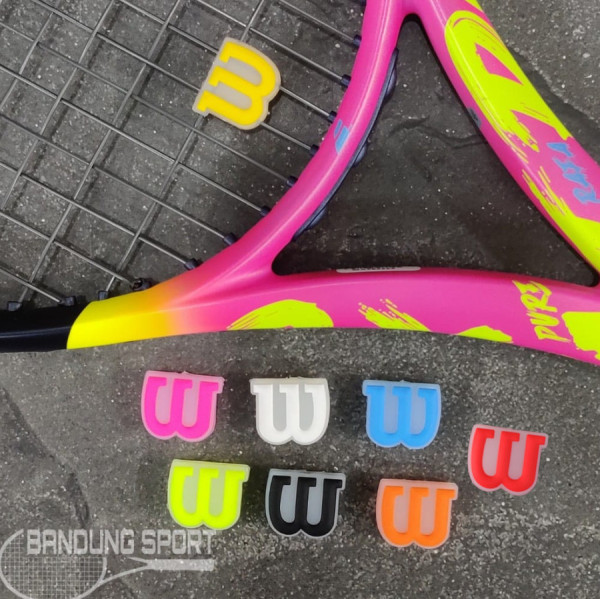 Dampener Raket Tennis Wilson / Anti Getar / Peredam Raket Tennis - Merah Muda