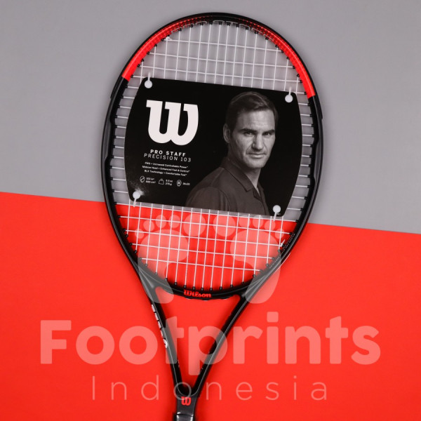 Raket Tenis Wilson Pro Staff Precision 103 Tennis Racket Pemula 270 gr