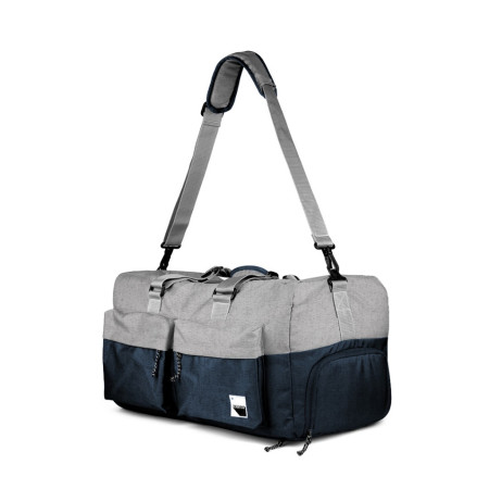Scratchline Go Trip 3 Way Travel Bag Misty Navy