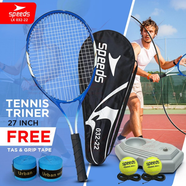 SPEEDS Raket Tenis Tennis Trainer Bola Tennis Racket Olahraga 032-22 - TRAINER SET