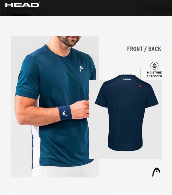 TG001 2022 Head tennis t shirt clothing men male short sleeve sport