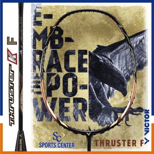 New Raket Badminton Victor Thruster / TK Falcon TK-F Enhanced Edition