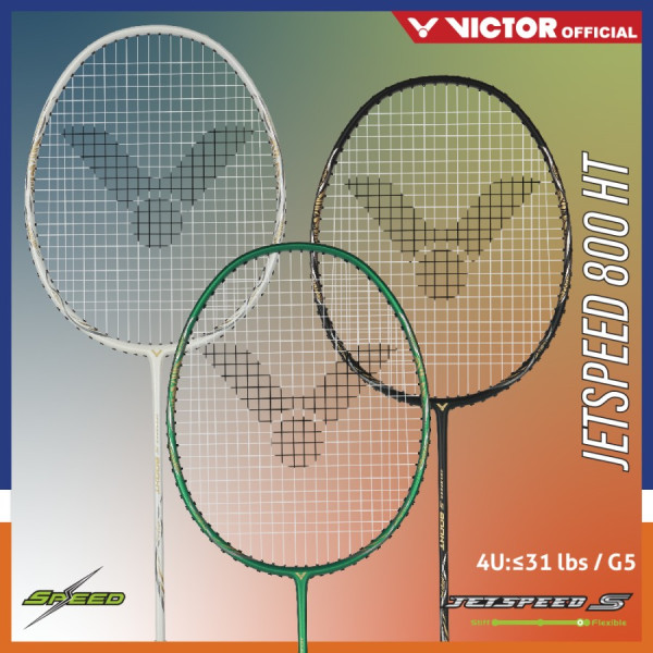 Raket Badminton VICTOR Jetspeed S-800 HT / JS-800HT / jetspeed 800 HT - C