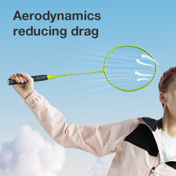 Agnite Raket Bulutangkis/Iron-Detached Badminton Racket Isi 2 ER301