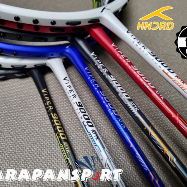 RAKET BADMINTON HUNDRED VIPER 9000 ATTACK ATTK HNDRD ORIGINAL 100%