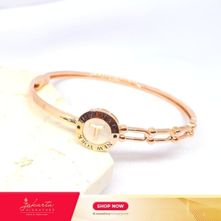 Gelang Fashion 17K Bulat Tifany Seramik #00123425 Limited