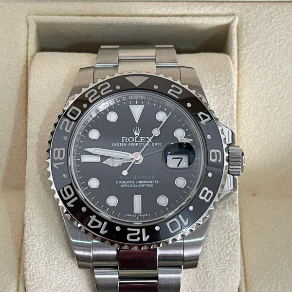 Jam Rolex GMT Master II Black Panther 2017