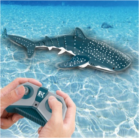RC WHALE SHARK MAINAN IKAN HIU CHARGER
