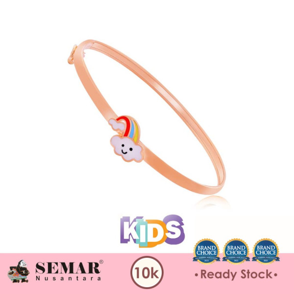 Gelang Emas Anak Colour Sweet Rainbow Gold 10K Semar Nusantara