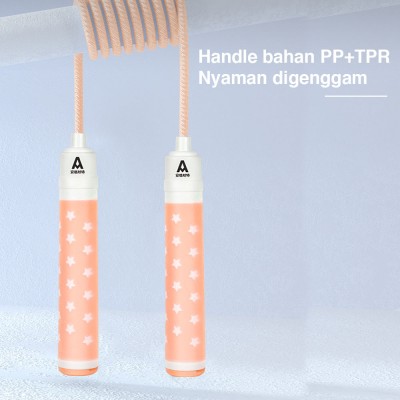Agnite Jump Rope / Skipping Rope / Tali Lompat Tali Warna Lucu Kualitas Tinggi F4009
