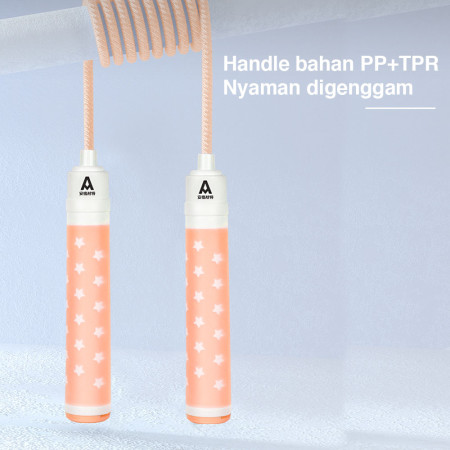Agnite Jump Rope / Skipping Rope / Tali Lompat Tali Warna Lucu Kualitas Tinggi F4009