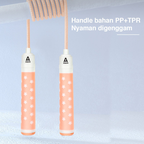 Agnite Jump Rope / Skipping Rope / Tali Lompat Tali Warna Lucu Kualitas Tinggi F4009
