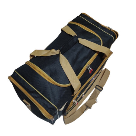 Tas pakaian travel bag besar texas 1489 tebal kuat - Hitam coklat